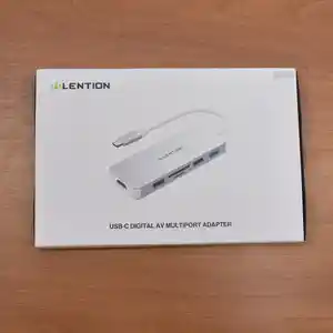 Концентратор Lention USB с 4K HDMI, Душанбе