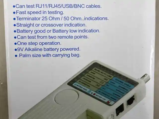 Тестер для RJ45, Душанбе