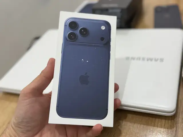 Apple iPhone 17 Pro Max, 256 gb, Deep Blue, Хуҷанд
