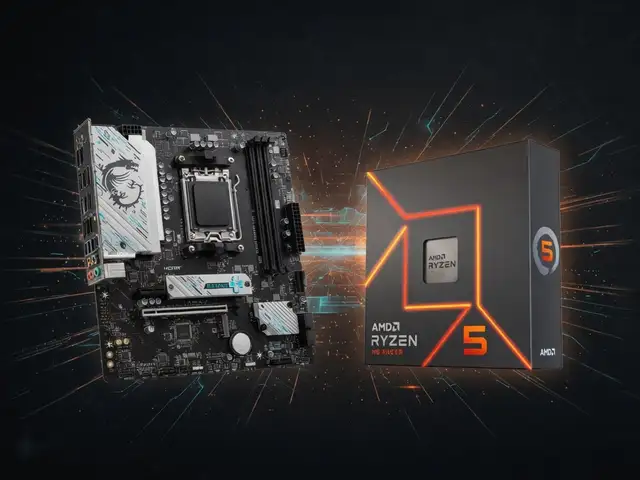 Комплект материнской платы MSI B650m gaming wifi + Ryzen 5 7600X на заказ, Душанбе