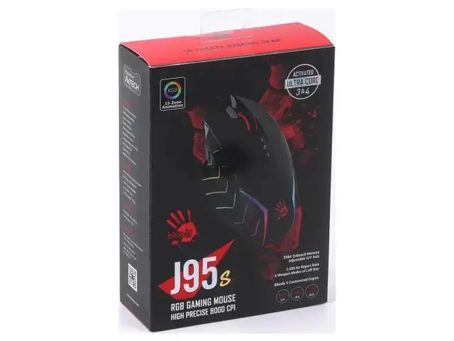 Мышка Игровая Bloody J95S с Встроенным Макросом для Cs2, Душанбе