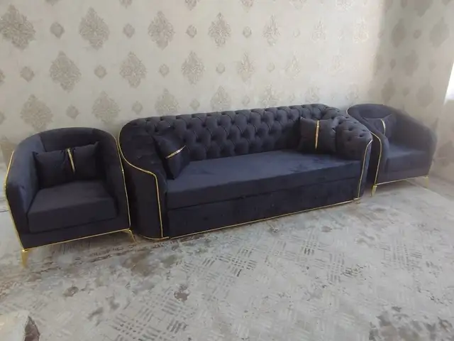 Диван с кресламы, Душанбе