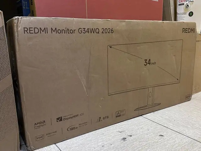 Монитор Xiaomi Redmi G34WQ 2026, Душанбе
