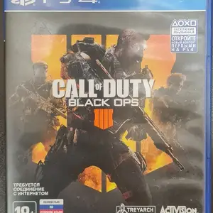 Диск Call of Duty Black Ops 4 для PS4 и PS5, Душанбе