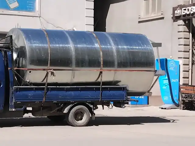 Оцинкованная бочка 8000л т/л2,4мм, Душанбе