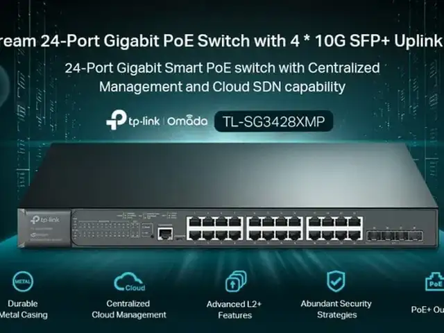 POE коммутатор TP Link TL-SG3428XMP, Душанбе
