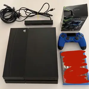 Игровая приставка PlayStation 4 PS4+ геймпад, PS Camera зарядная станция, Исфара