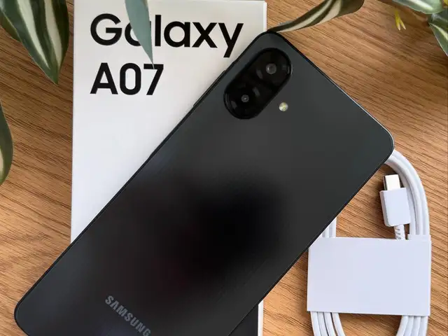 Samsung Galaxy A07 4/128 Black, Душанбе