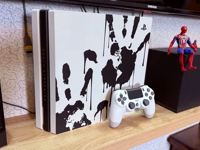 Игровая приставка PlayStation 4 pro 1TB Death Stranding Limited Edition, Душанбе