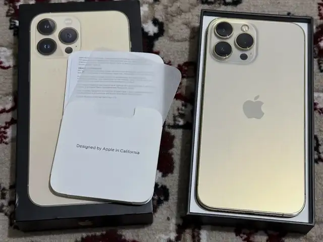 Apple iPhone 13 Pro Max, 128 gb, Gold, Душанбе