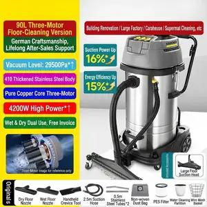 Пылесос промышленный Kärcher NT 90/3 Floor Care 4200W 90Л, Душанбе