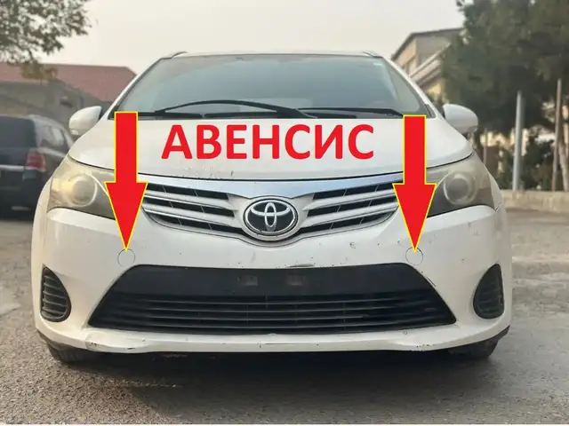 Буксировочная заглушка от Toyota Avensis 2014, Душанбе