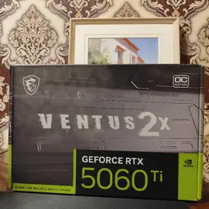 Игровая видеокарта MSI RTX 5060 Ti Ventus 2x OC Plus 8gb, Душанбе