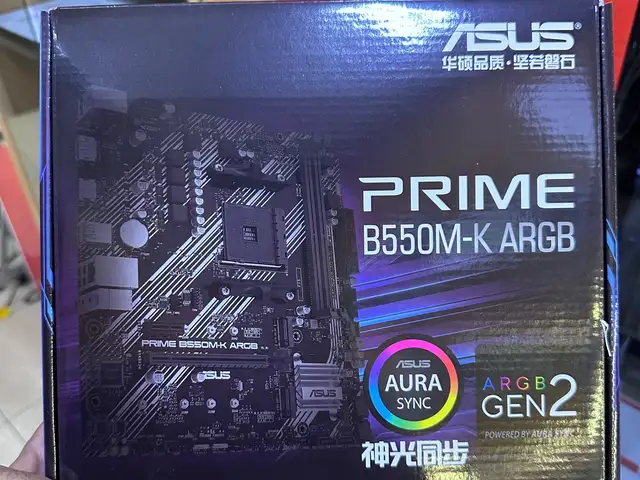 Материнская плата ASUS PRIME B550M-K ARGB, Душанбе