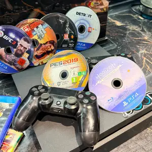 Игровая приставка Sony PlayStation4 Slim+6 игр, Душанбе