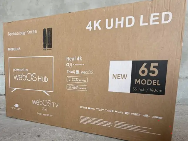 Телевизор 65 webos 4K, Душанбе