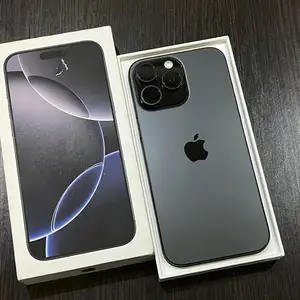 Apple iPhone 16 Pro Max, 256 gb, Black Titanium, Худжанд