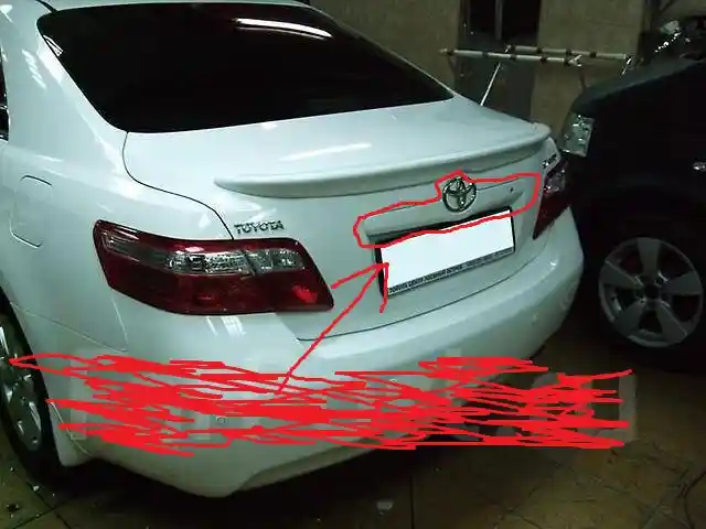 Накладка на Toyota camry 2007-2011, Душанбе