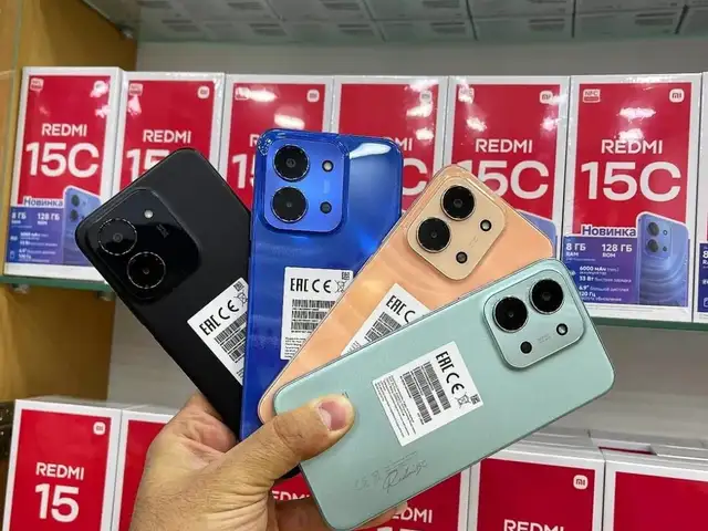 Хiаоmi Redmi 15С 8/128гб global version 6000mah, Душанбе