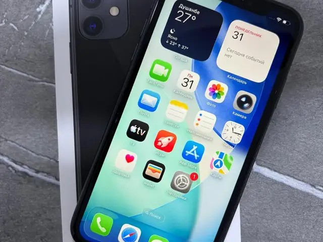 Apple iPhone 11, 64 gb, Black, Худжанд