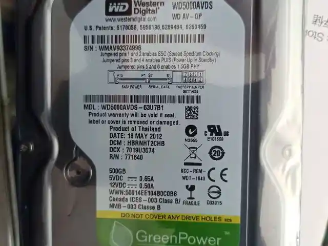 Жесткий диск WD 500Gb, Душанбе