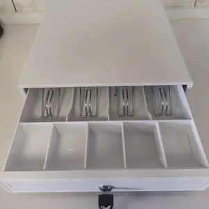 Денежный ящик 4 купюры белый, Душанбе