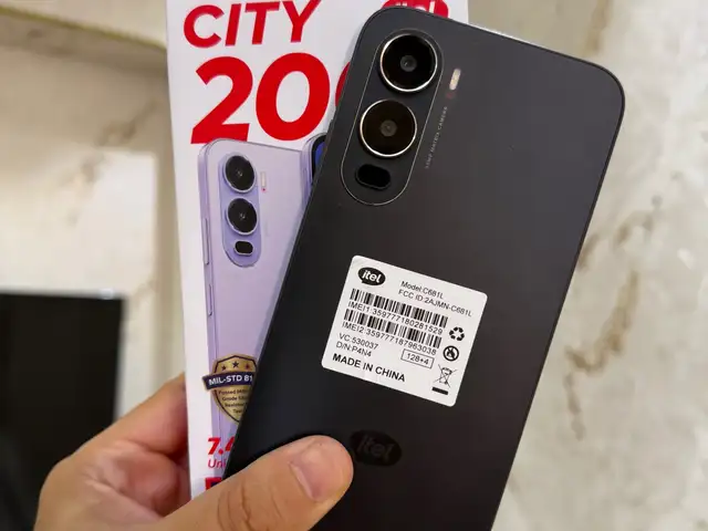Itel city 200 4+4/128GB Black, Душанбе