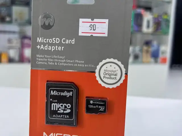 Карта памяти Microdigit Ultra MicroSDHC адаптер 128ГБ, Душанбе