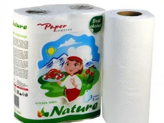 Аппарат для производства кухонная бумага два в одном, Душанбе