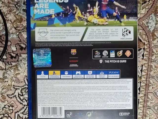 Игра Компакт-диск PES 2018, Душанбе