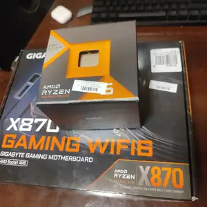 Комплект Ryzen 5 7600x3d и gigabyte X870 Gaming Wifi6, Душанбе