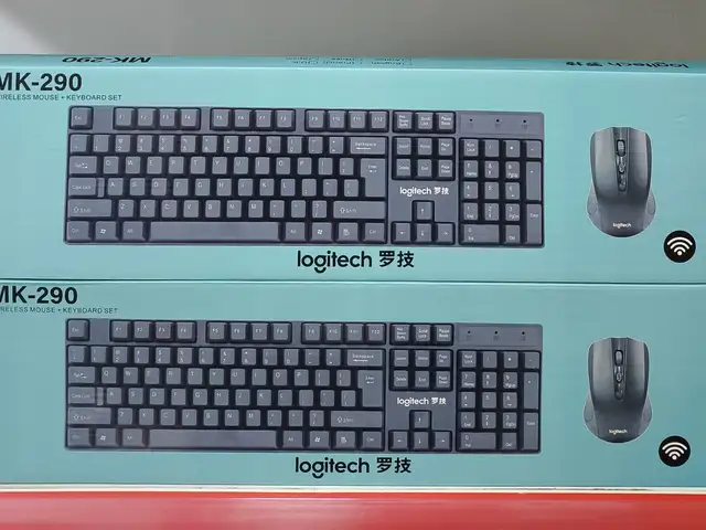 Беспроводная клавиатура и мышка Logitech MK-290, Душанбе