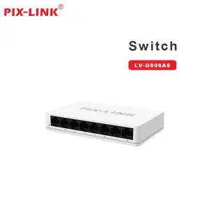 Портовый 8 Ethernet-коммутатор с пропускной способностью PIX-LINK, Душанбе