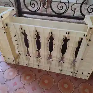 Форма от балясин, Душанбе