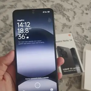 Xiaomi Redmi Note 14 6/128 gb, Душанбе