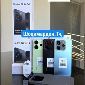 Xiaomi Redmi Note 14 6+6/128Gb Global Version 2025, Душанбе