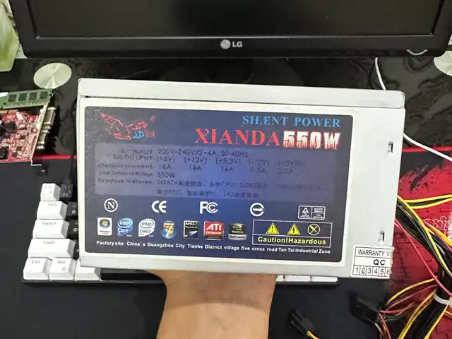 Блок питания Xianda 550W, Панҷакент