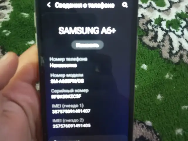 Samsung Galaxy A6+, Дӯстӣ (Ҷиликул)