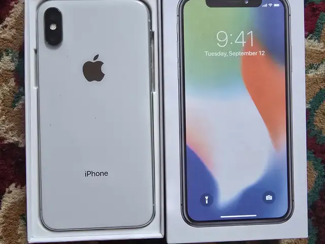 Apple iPhone X, 256 gb, Silver, Душанбе