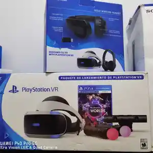 Очки виртуальной реальности PlayStation VR PS4/PS5 + 1шт Move, Душанбе