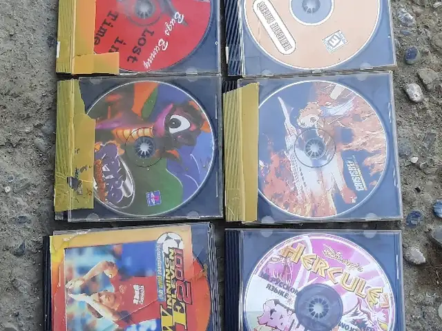 Игровые диски на PS 1, Хуҷанд