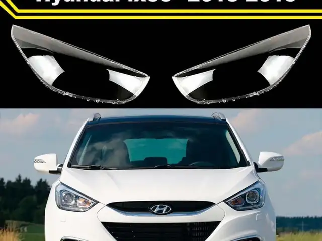 Стекло фары Hyundai Tucson ix35 2013-2015, Худжанд