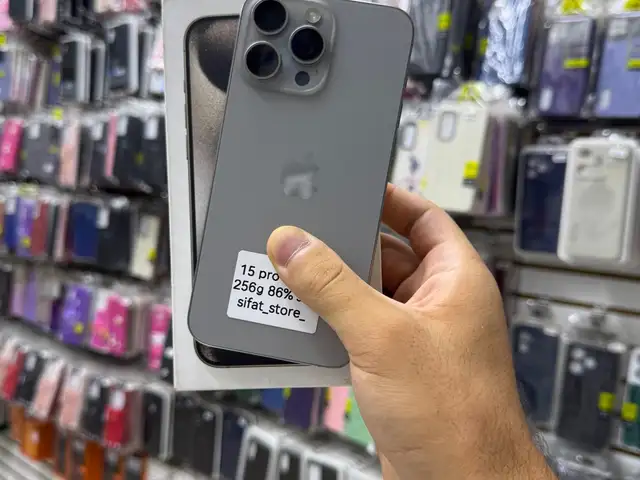 Apple iPhone 15 Pro Max, 256 gb, Blue Titanium, Худжанд