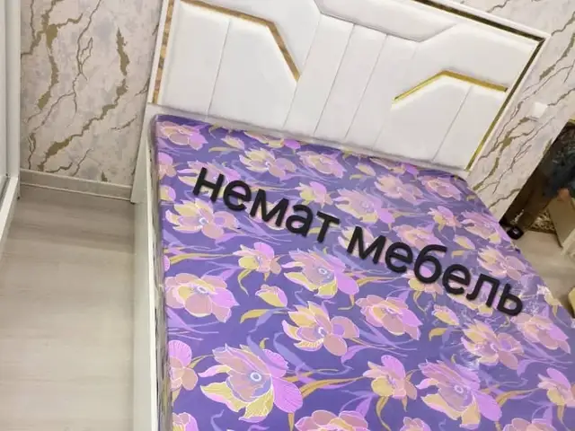 Двухспальный кровать с медицинским матрасом, Душанбе