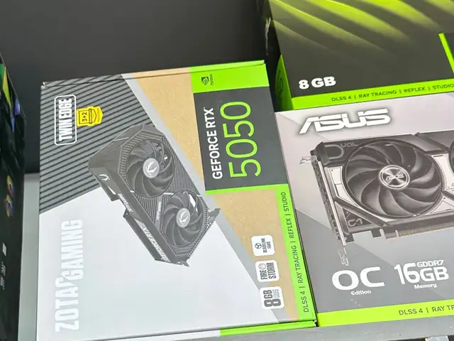 Видеокарта ZOTAC RTX 5050 8G, Душанбе