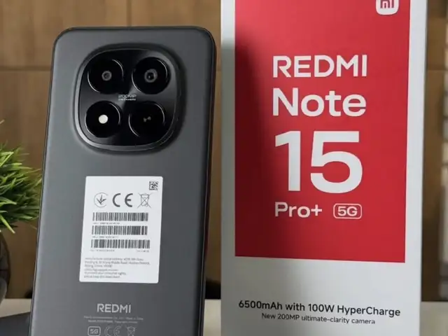Xiaomi Redmi Note 15Pro+ 5G 12+6/512Gb 6500мач, Душанбе