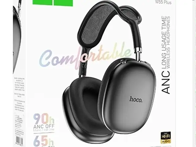 Наушники hoco W55 Plus ANC шумоподавления, Душанбе