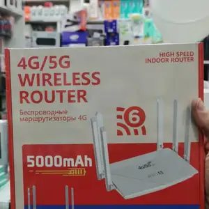 Wi-Fi Роутер LTE с встроенным аккумулятором 5000 mah, Душанбе