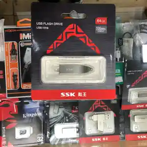 USB флешка 64gb накопитель SSK, USB 3.0, Душанбе
