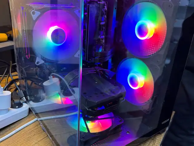 Системный блок core i7 4770/RAM 16GB DDR 3/NVME M2 256GB/HDD 1TB/RX 580 8GB, Душанбе